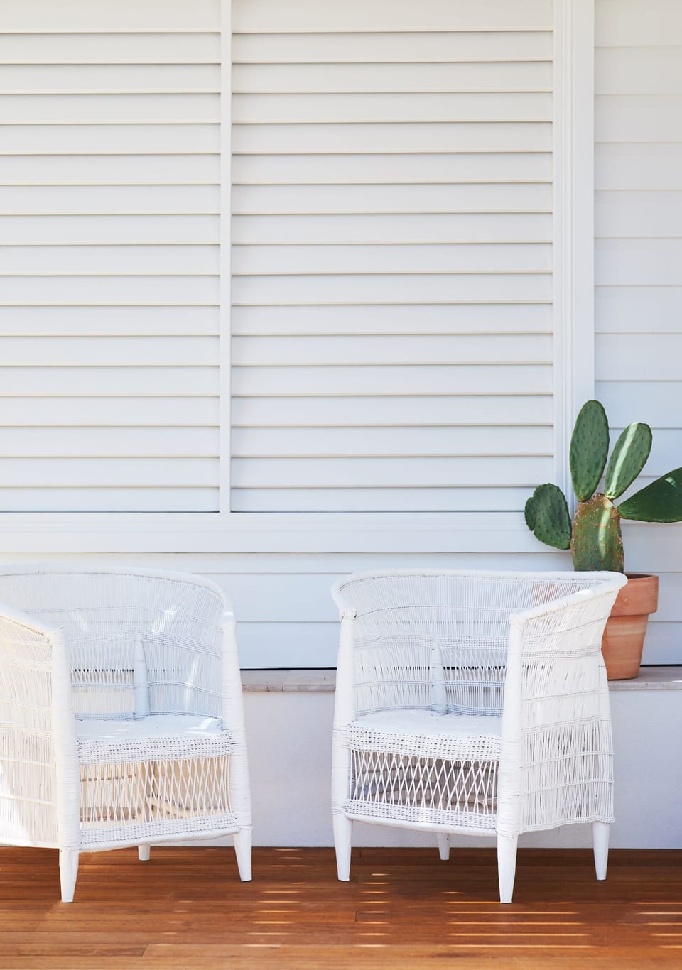 enjoy a book on the veranda