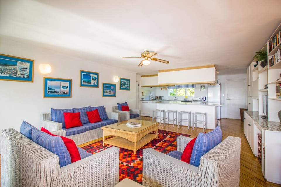 The lounge looking towards kitchen