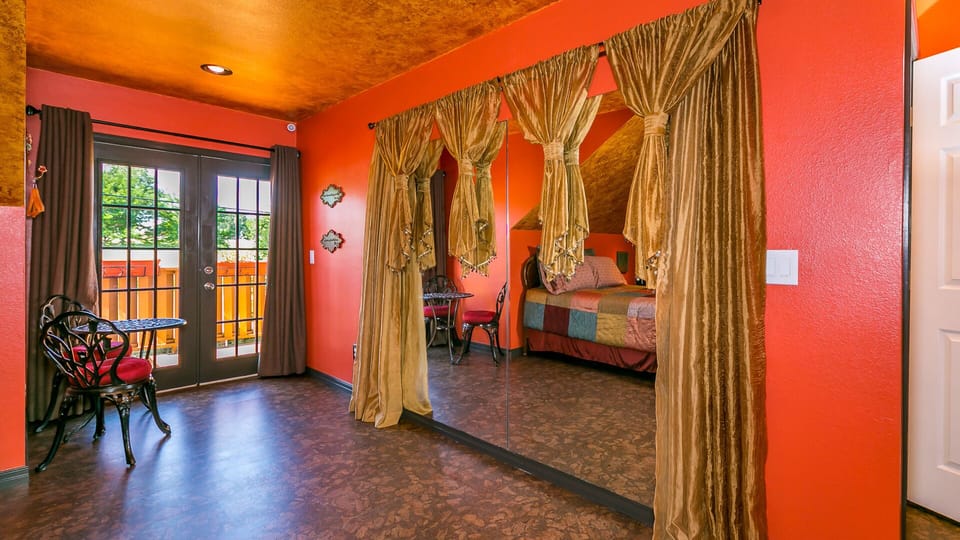 Upstairs Yoga Area/Balcony