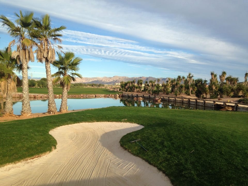 Golf course, 15th hole