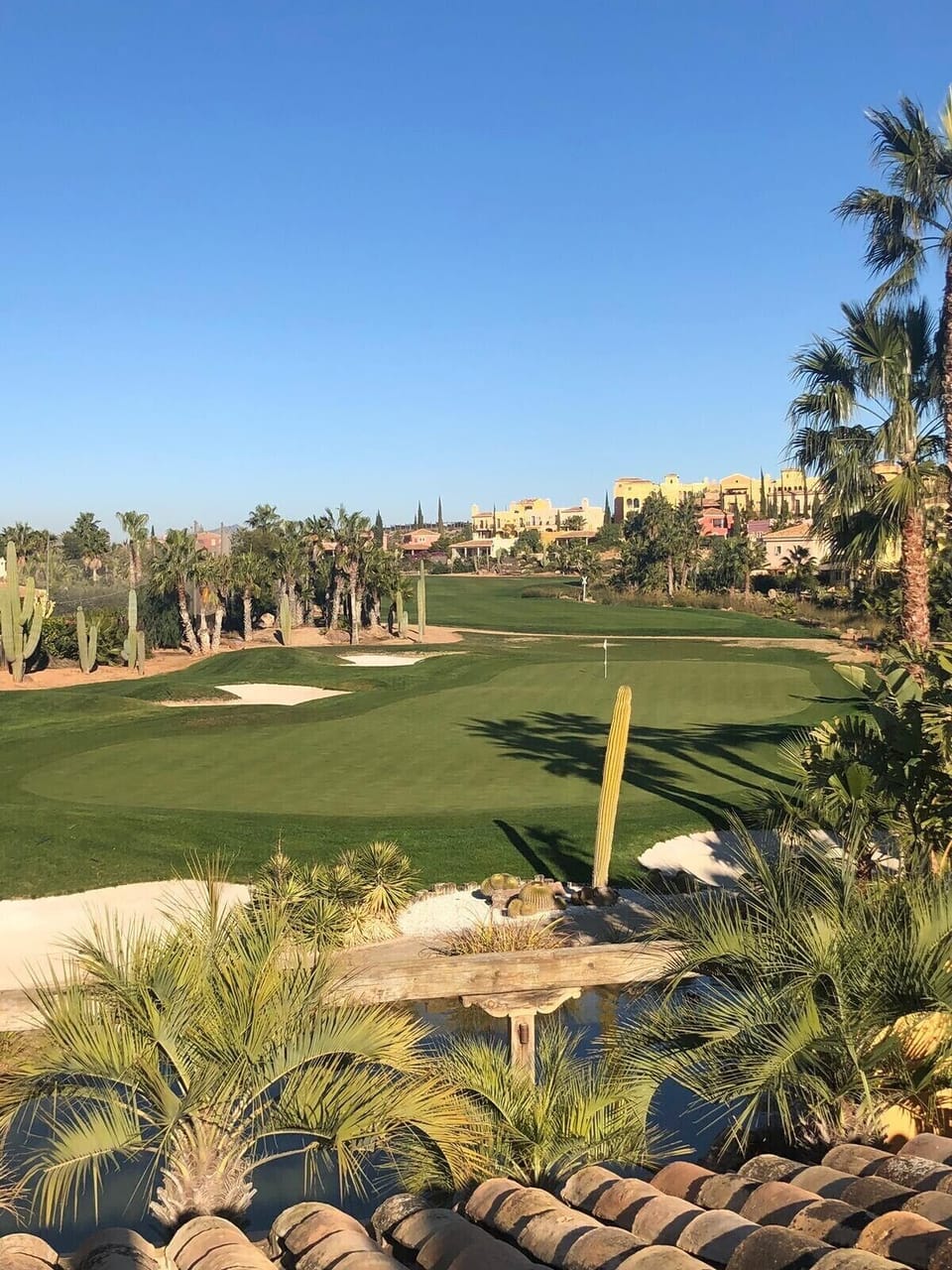 Golf course 18th hole