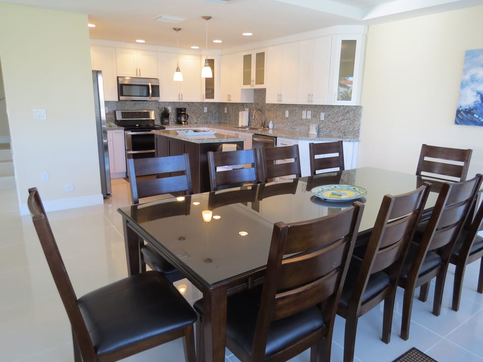 Dining Room and Kitchen Area