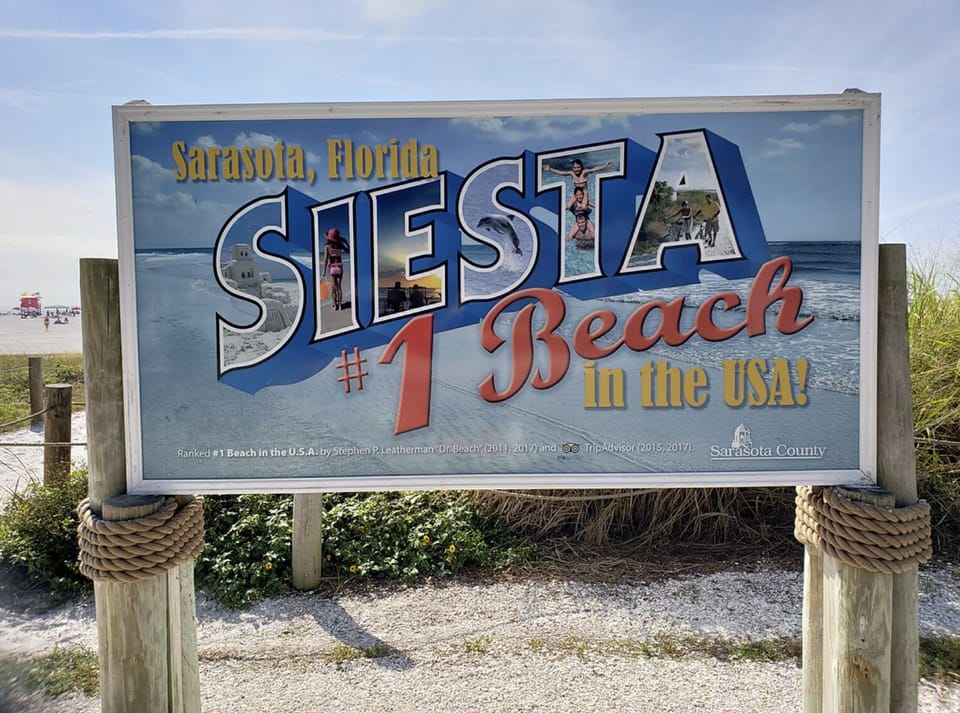 SIesta Key Beach - #1!