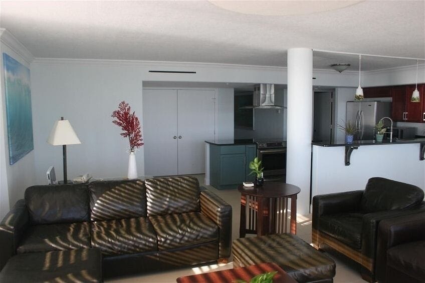 newly renovated kitchen with cooking island