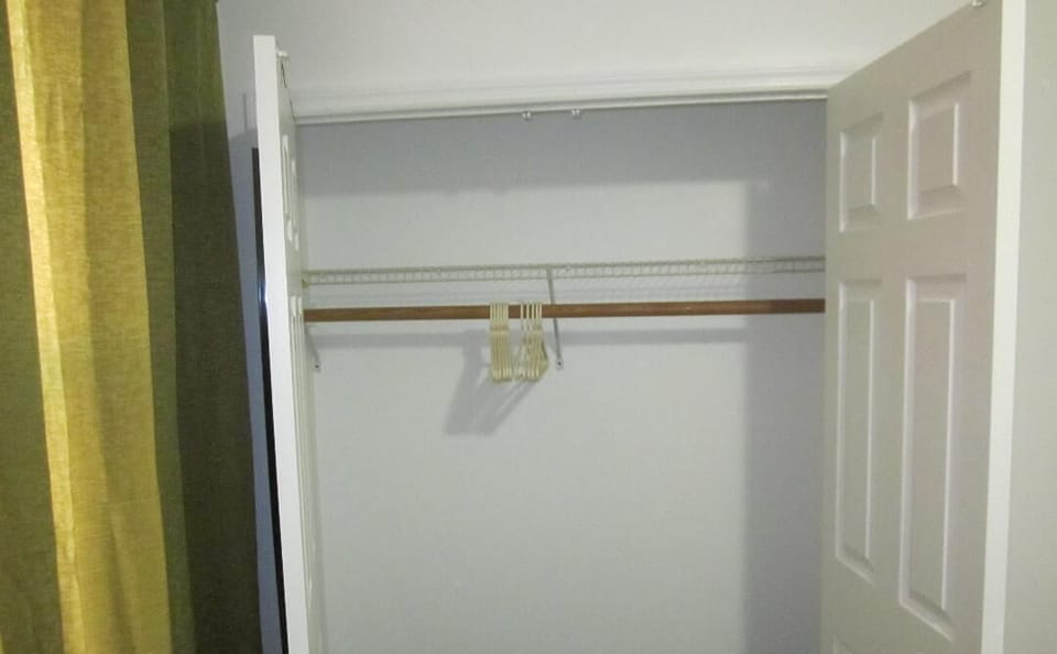 spacious closet