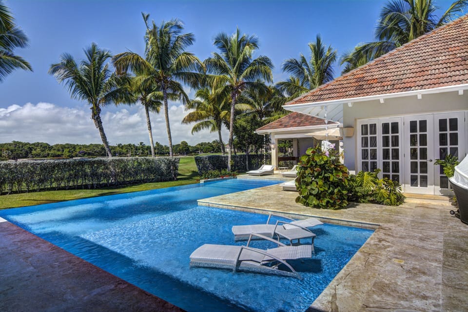 View from the pool