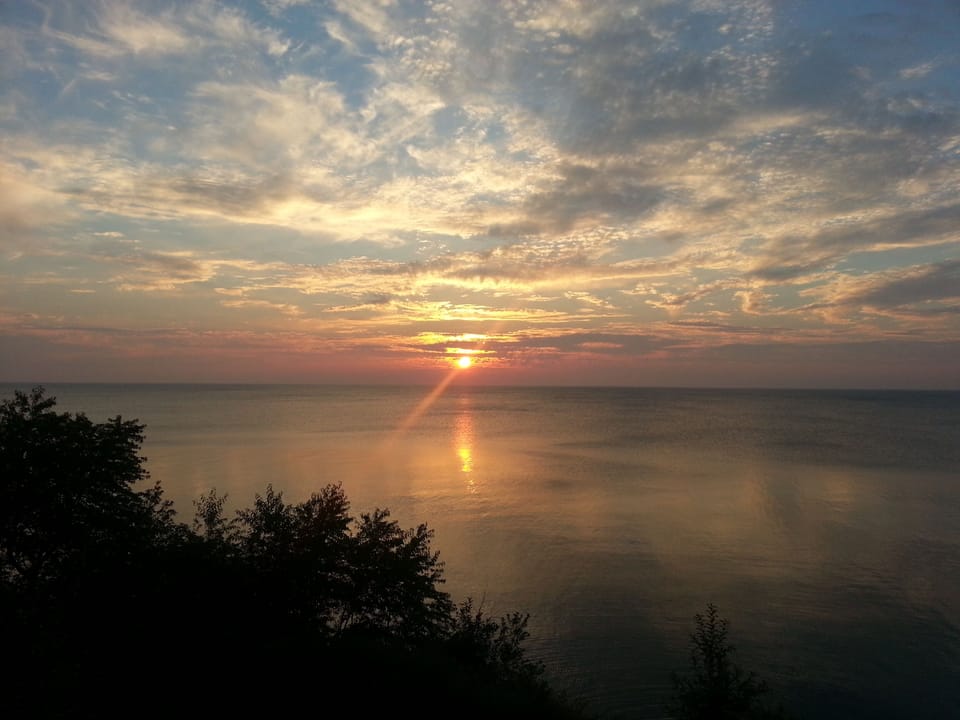 A Superior Sunset for a finishing touch to a beautiful day