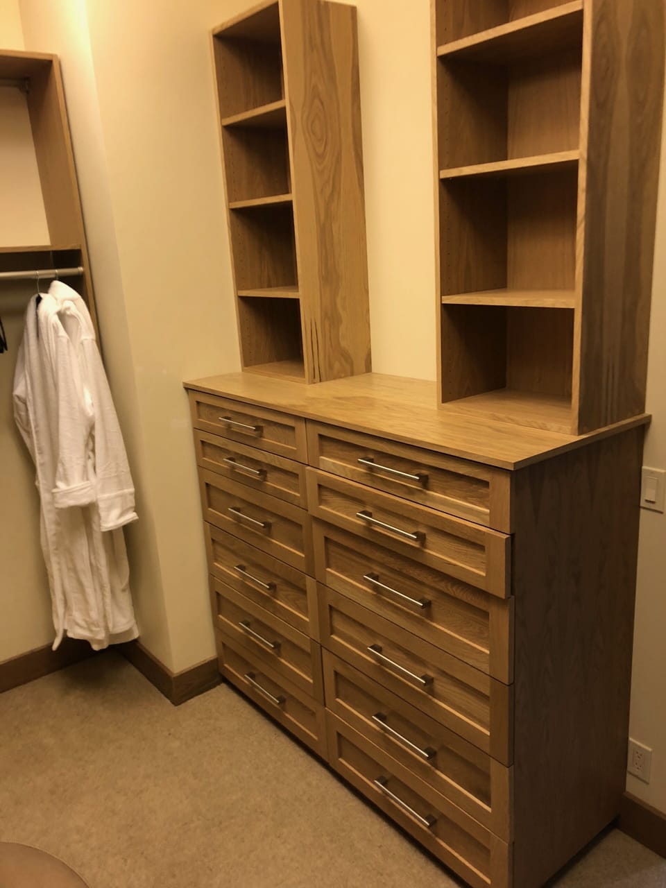 Master bedroom closet