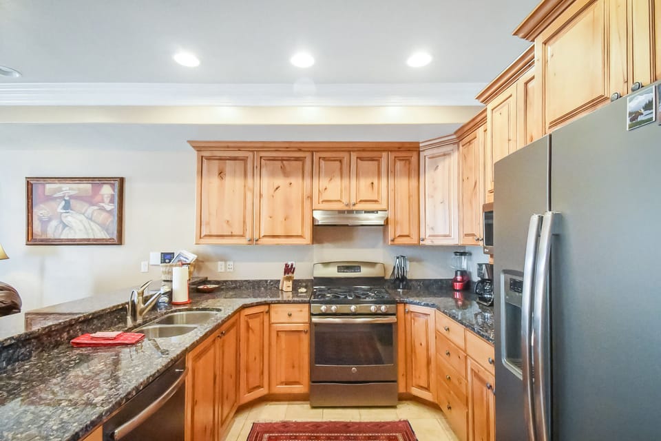 full size and service kitchen