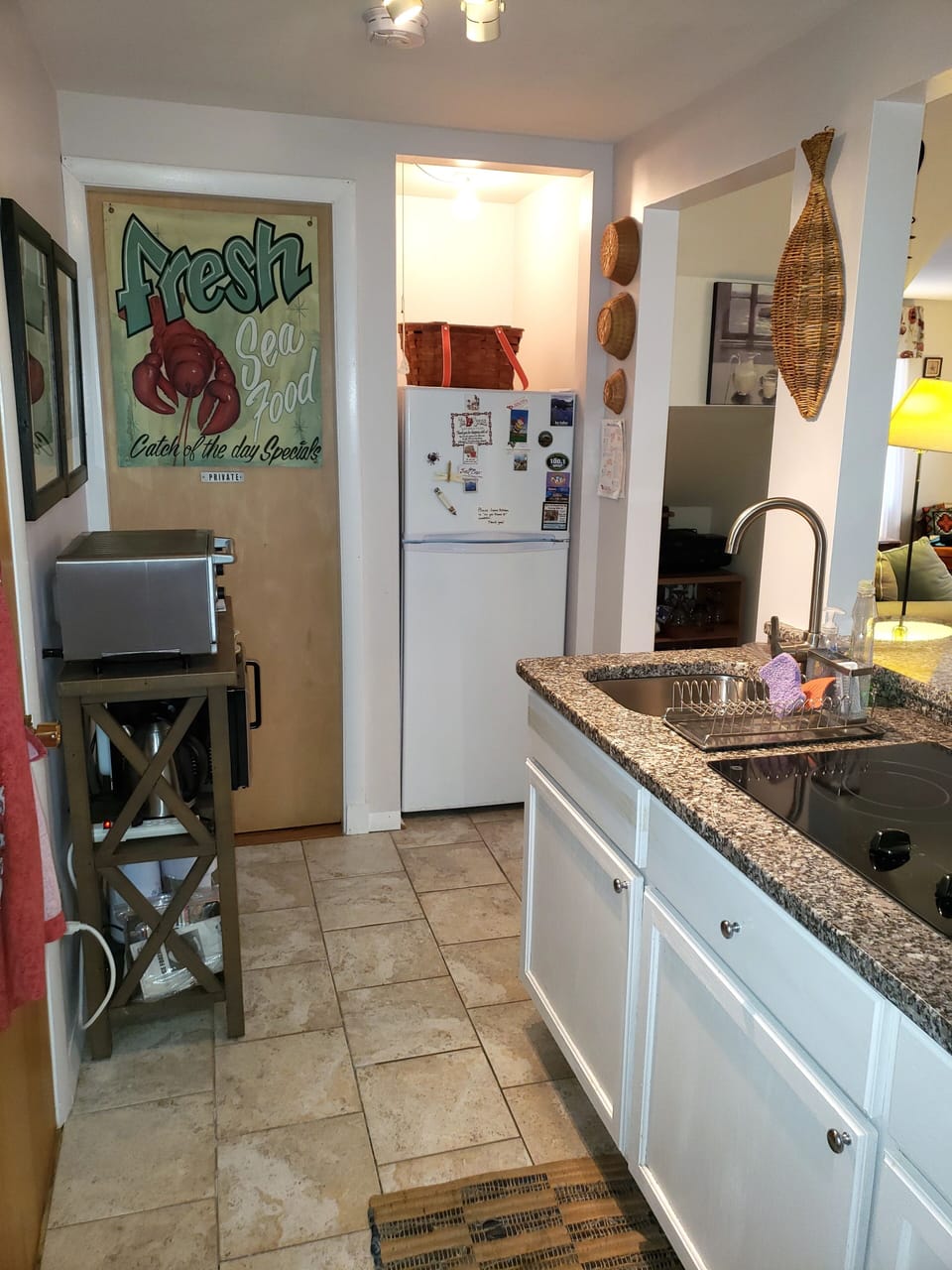 Galley kitchen
