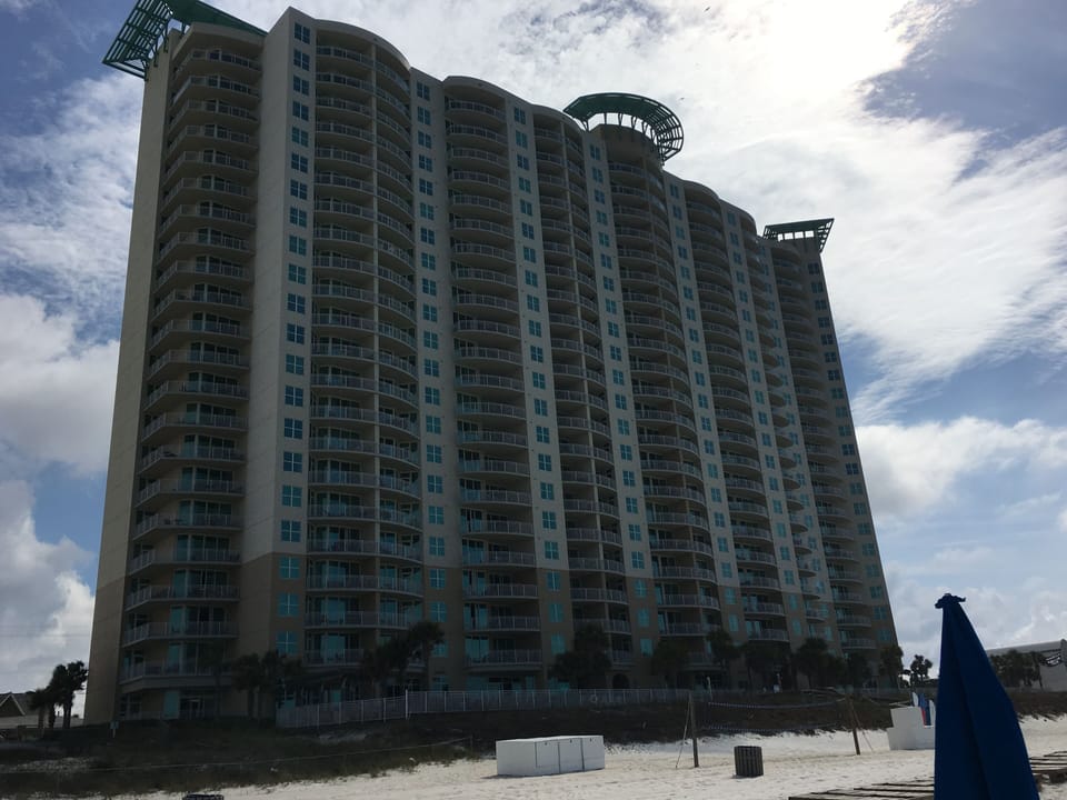 View from beach
