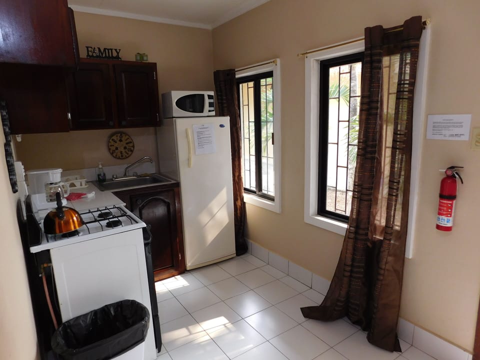 Kitchen area.