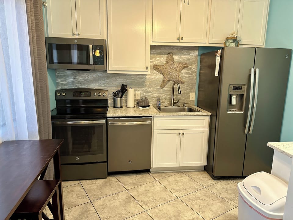 Kitchen - Fully equipped kitchen stocked with everything for cooking meals