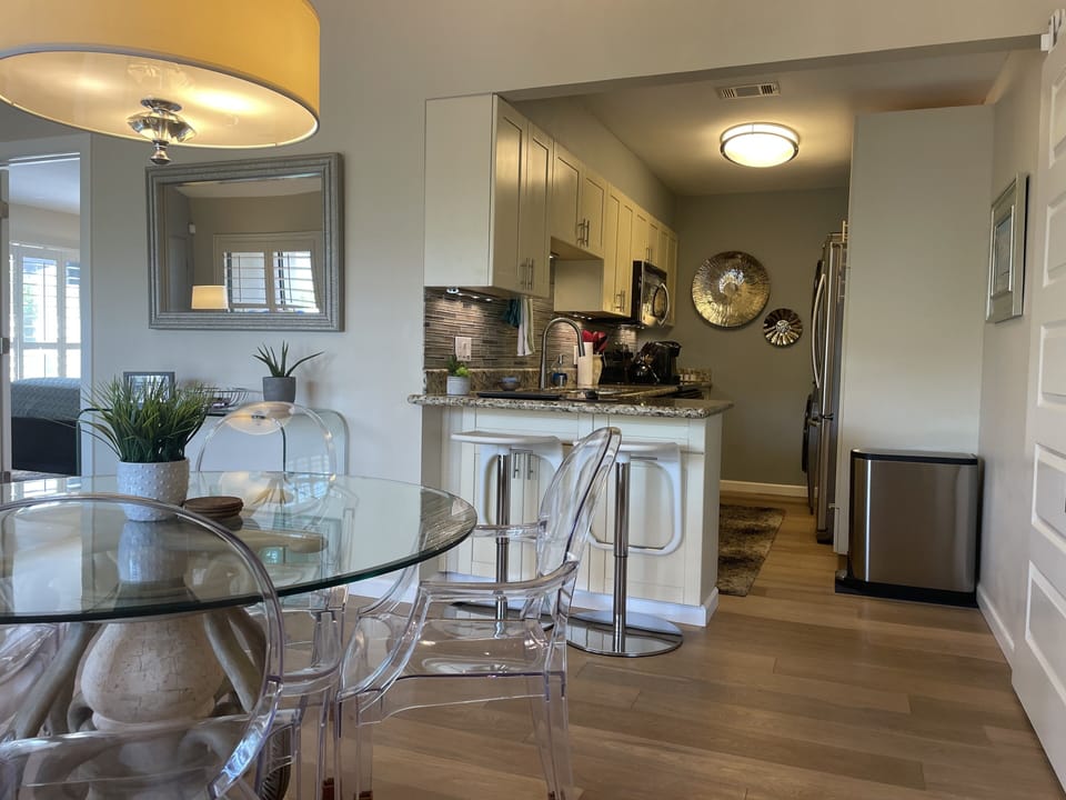 Dining Room & Kitchen from Front Door