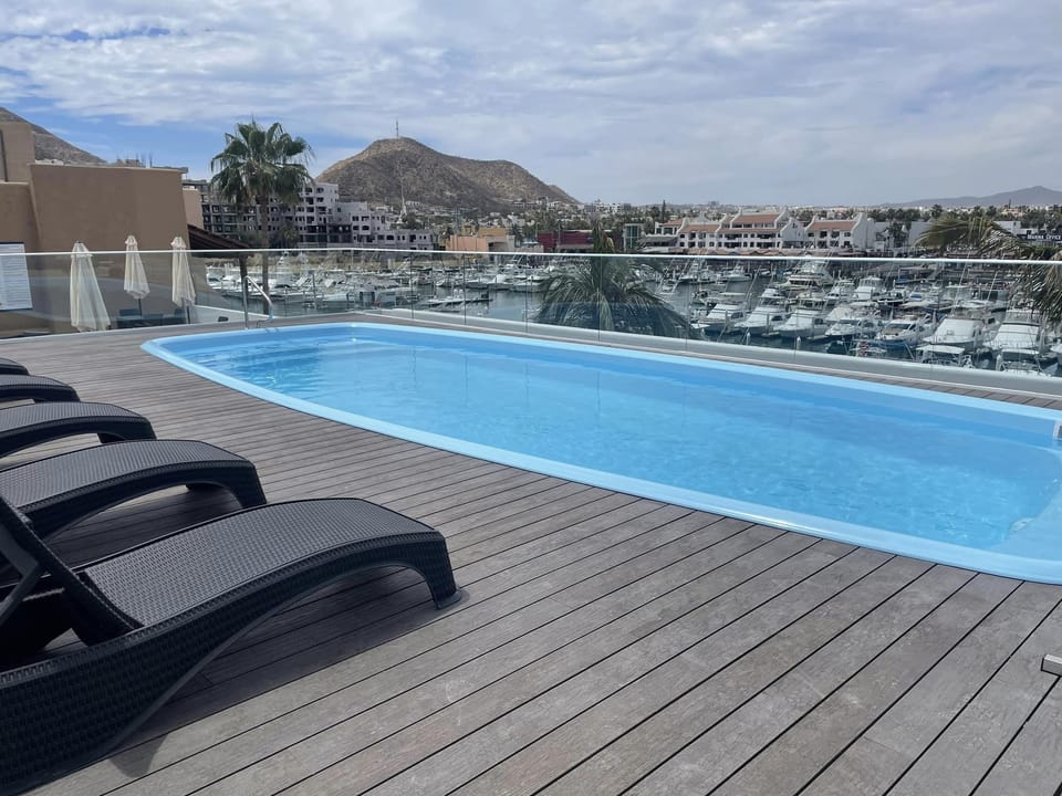 New rooftop pool