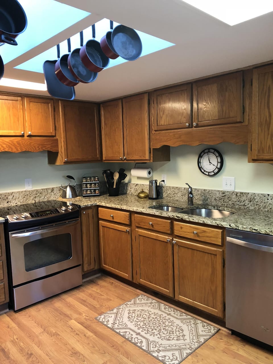Skylight and Whirlpool dishwasher