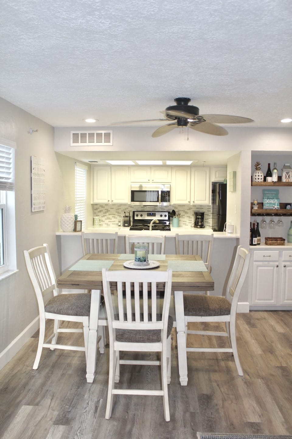 Open kitchen design means never missing the fun