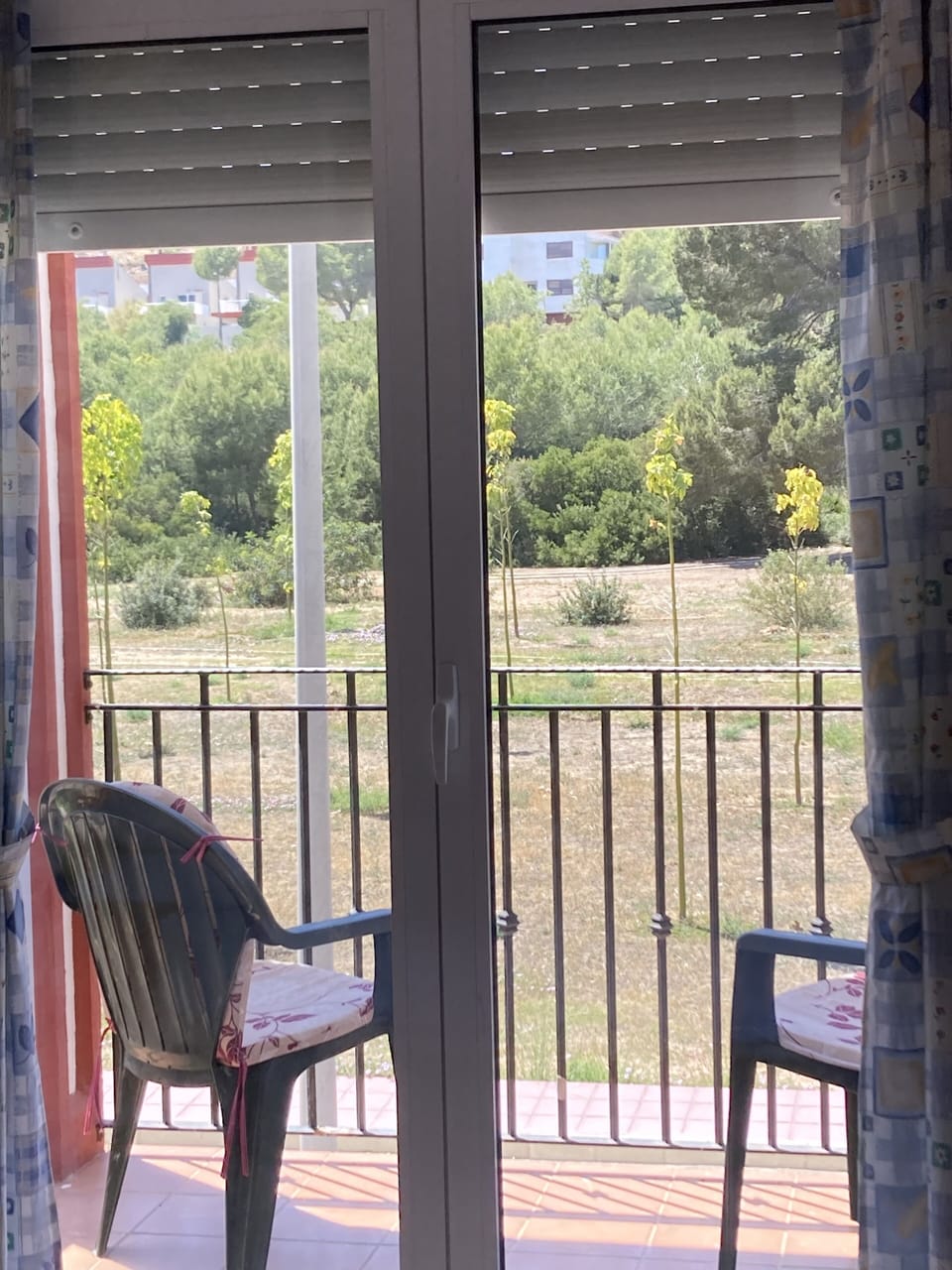 Tranquil view from balcony 
