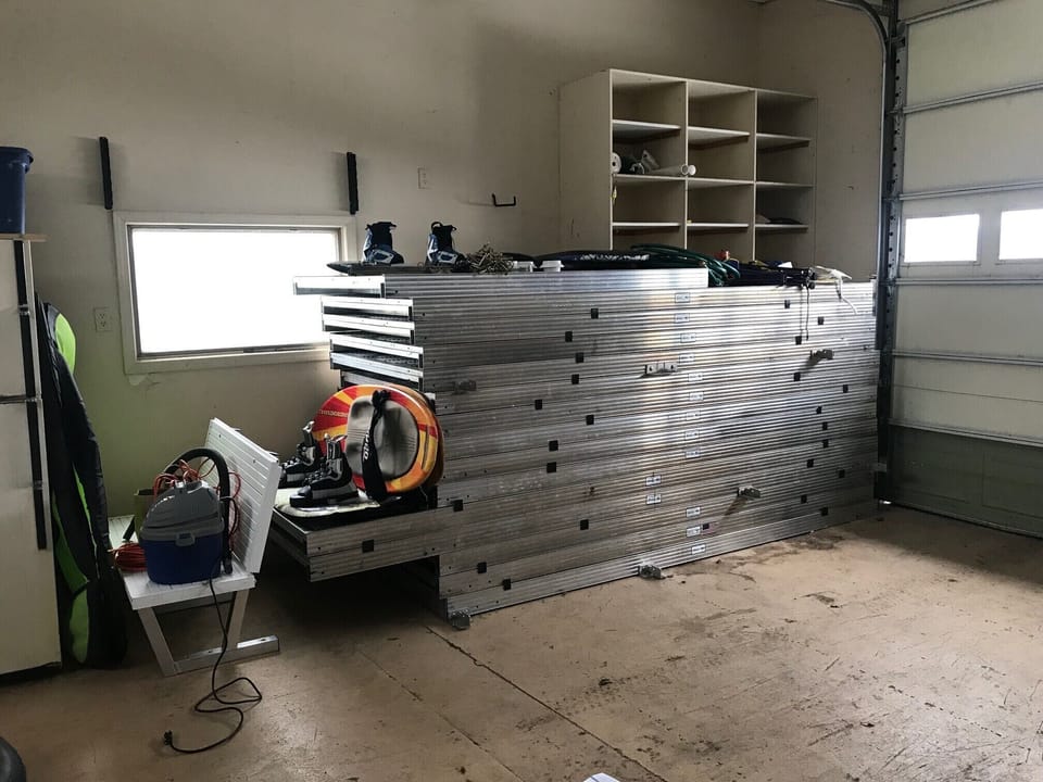 Garage available for storage