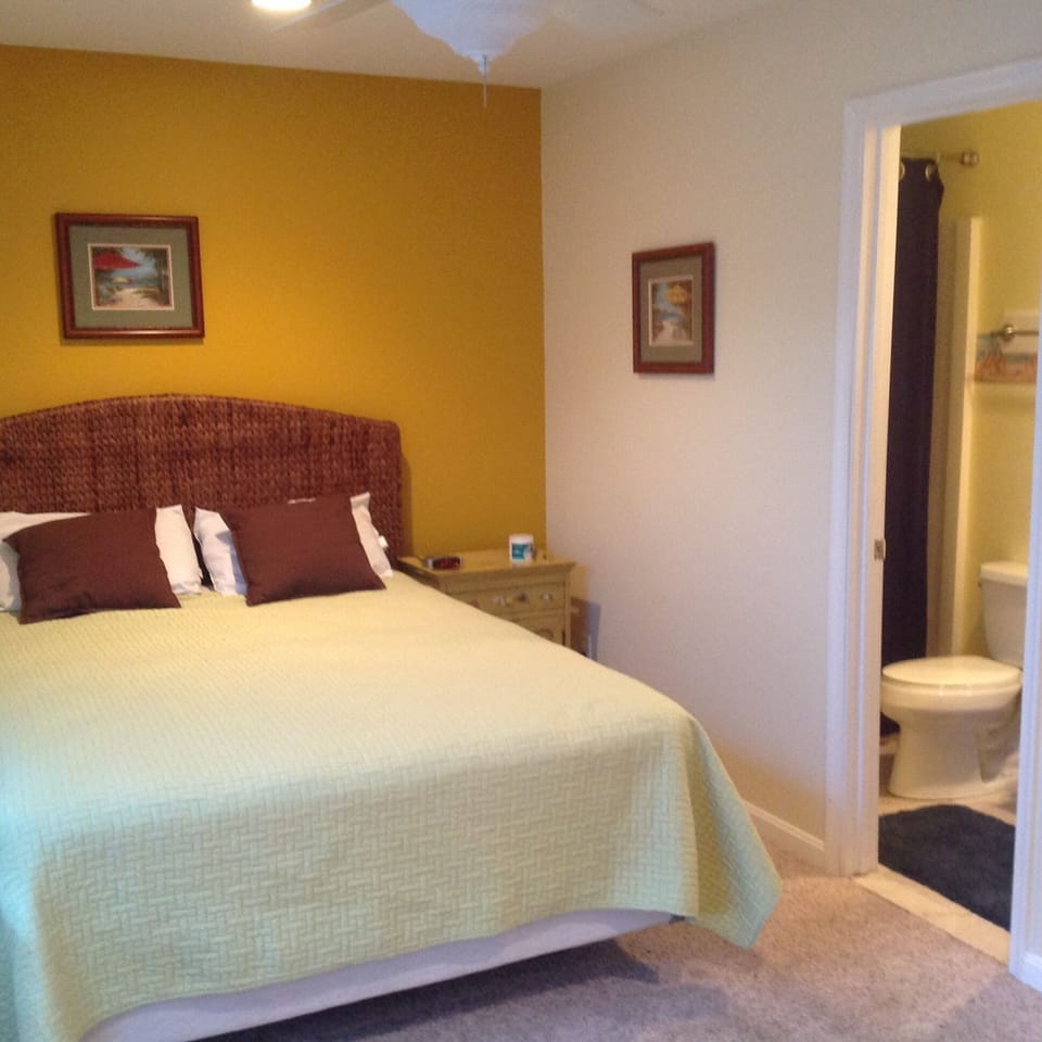 Second Master - Bedroom # 4 -  Queen Bed, Own Bathroom Lower Level
