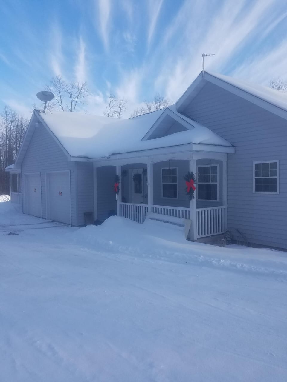 front of unit