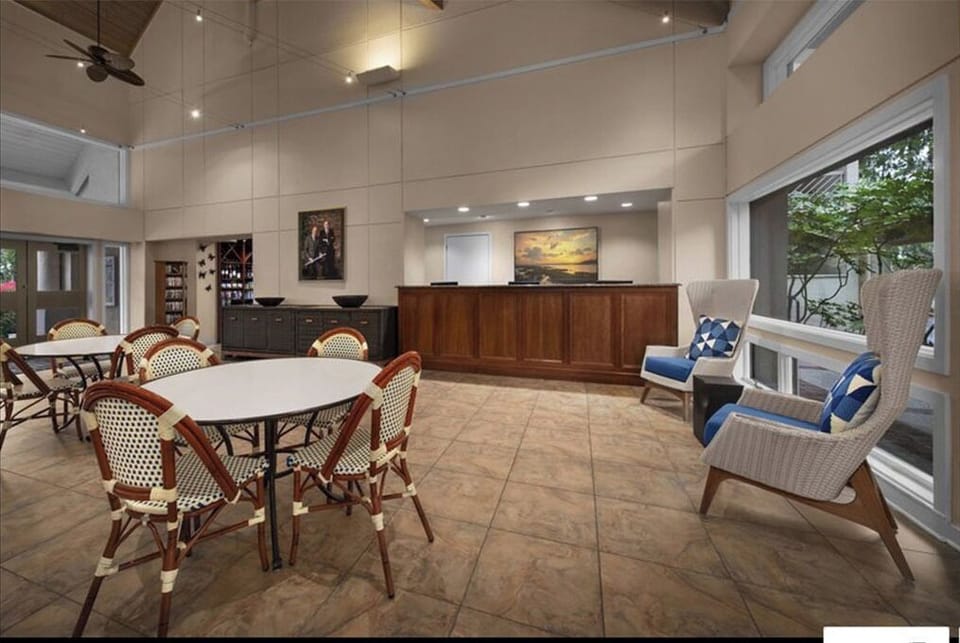 concierge/lobby game night, video rental, snacks