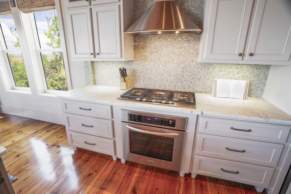 5-burner gas range