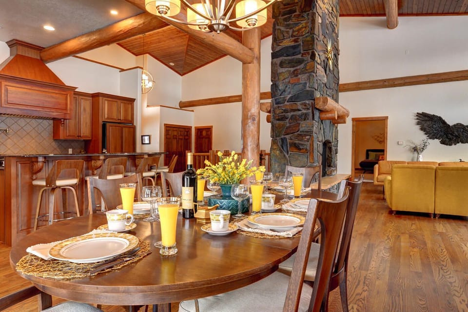 Home designed for togetherness, when you need it, yet room to have privacy.