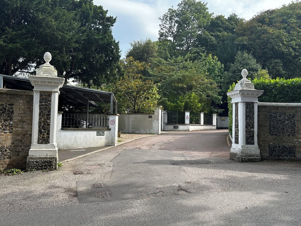 Entrance to Kingsdown