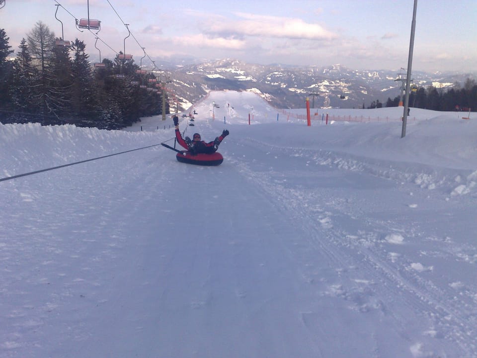 Tubing fun area at Kreischberg