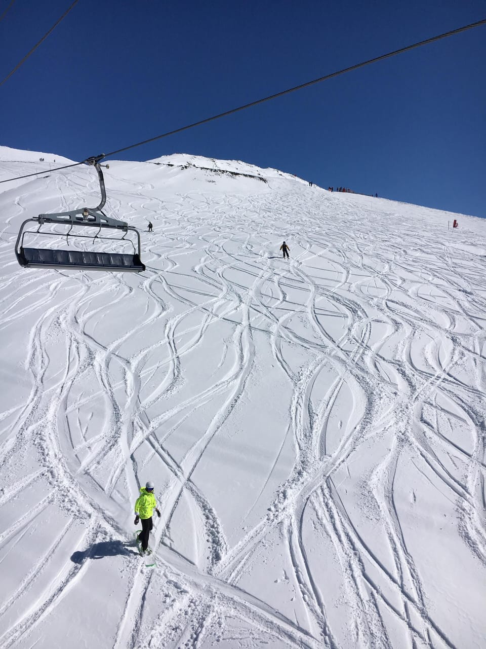 The slopes...