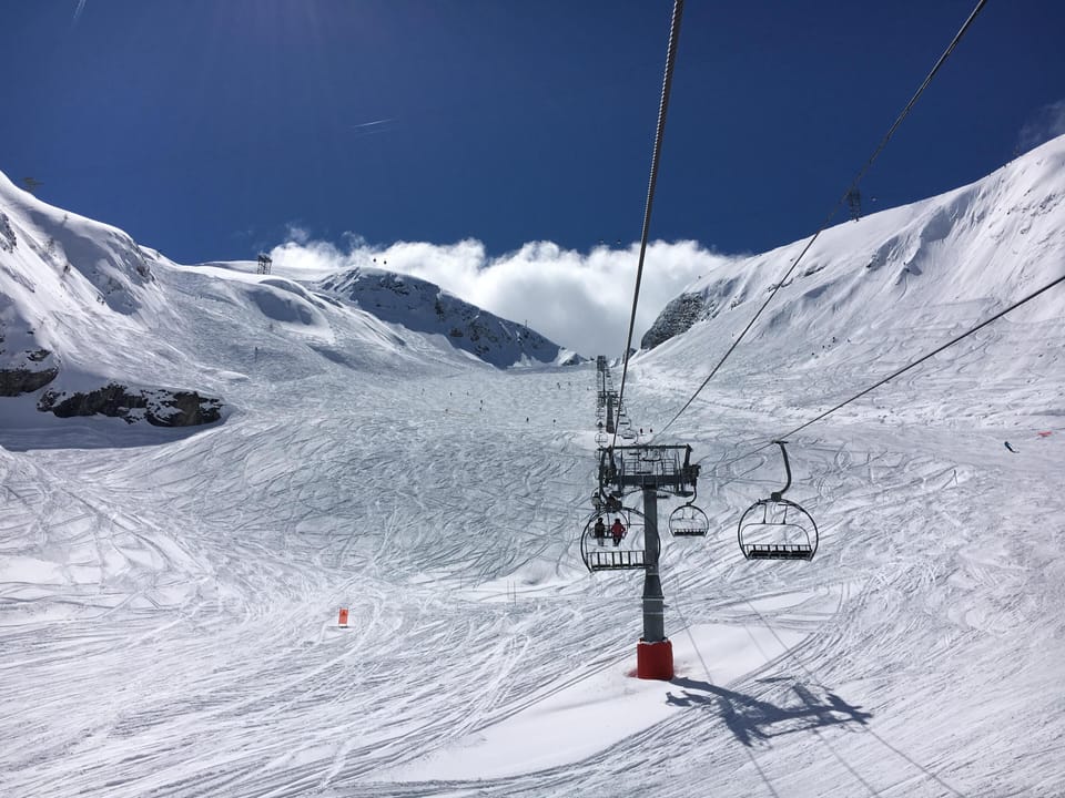 The slopes...