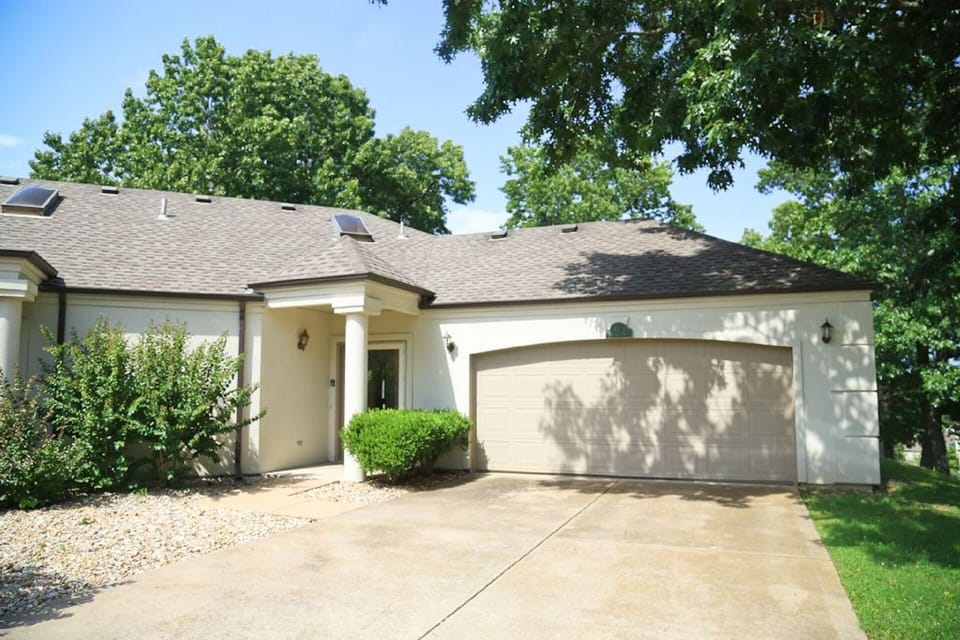 Condo Front Door and Garage