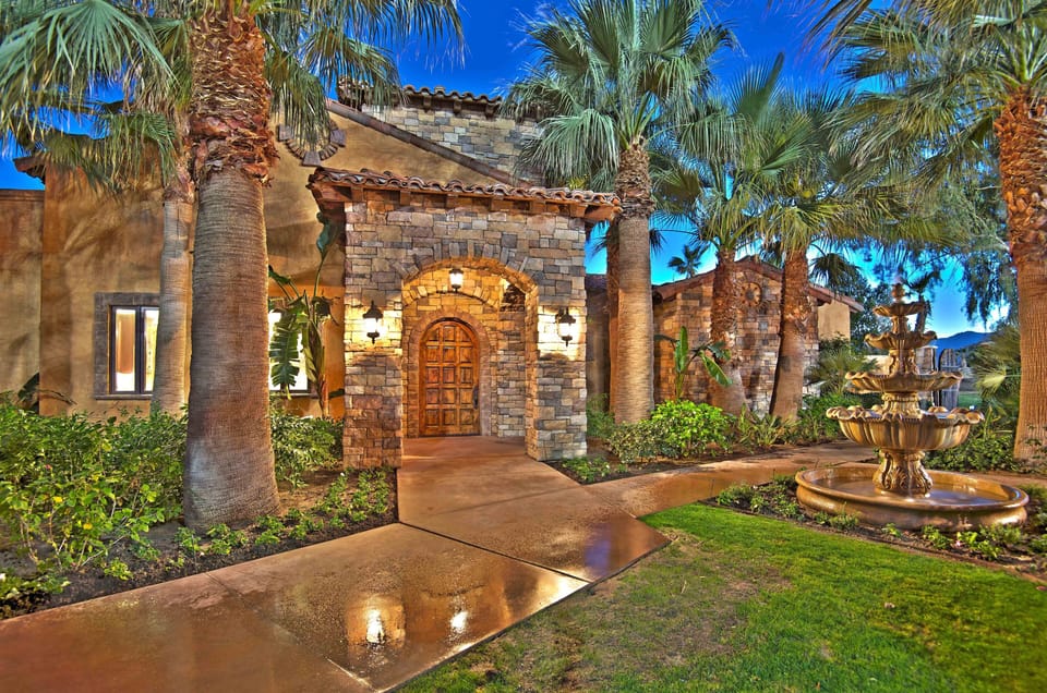 Entry courtyard