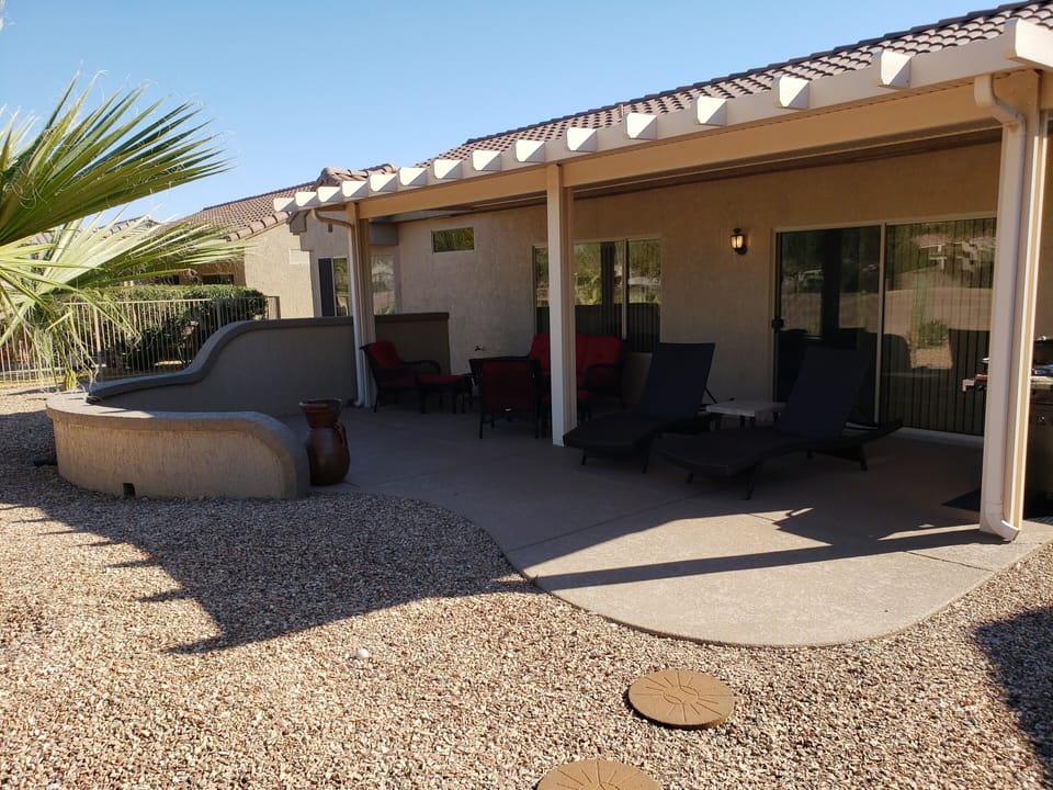 Patio area