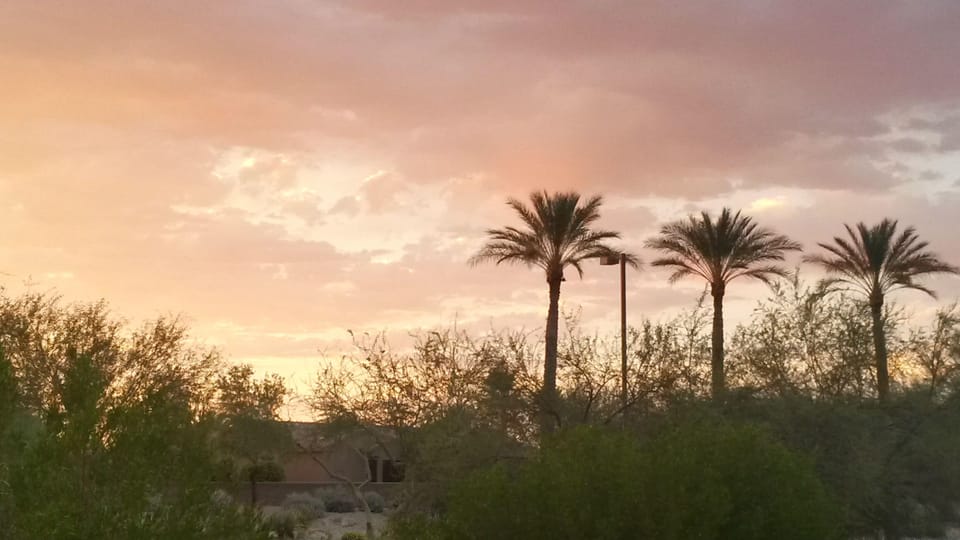 One of our many beautiful sunsets!