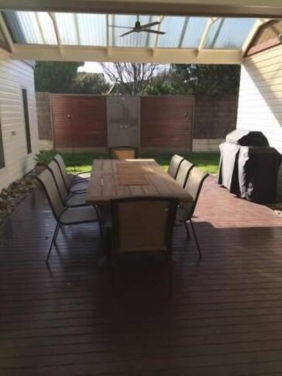 Outdoor dining