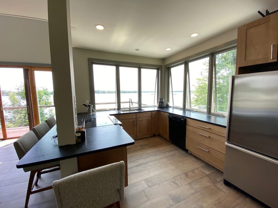 First floor open floor plan