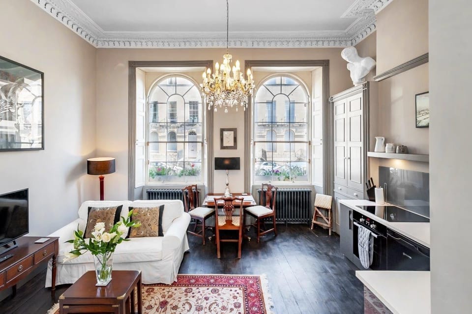 Fabulous open plan Georgian living