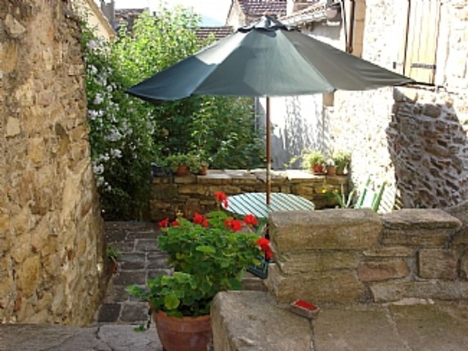 Terrace in front of the house