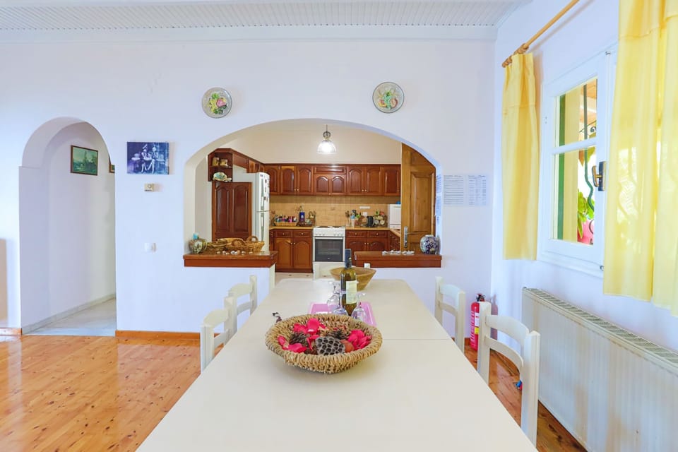 Spacious family dining area