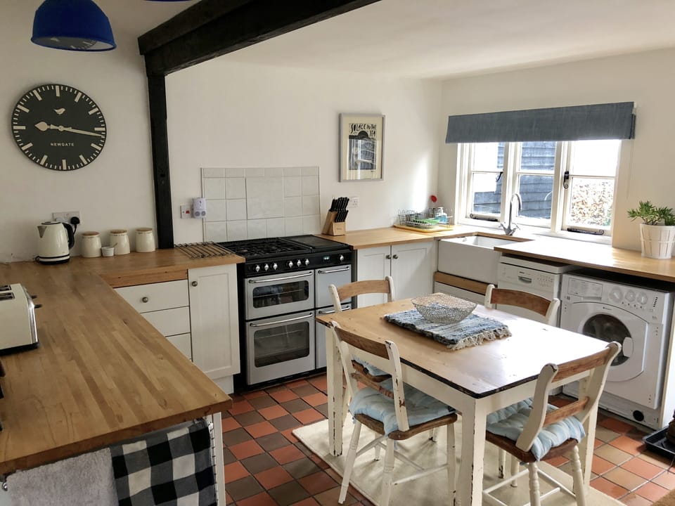 plenty of work surfaces