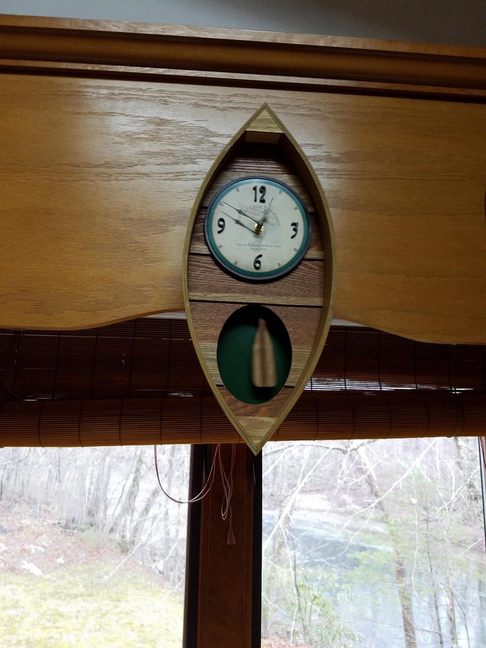 New clock in the kitchen
