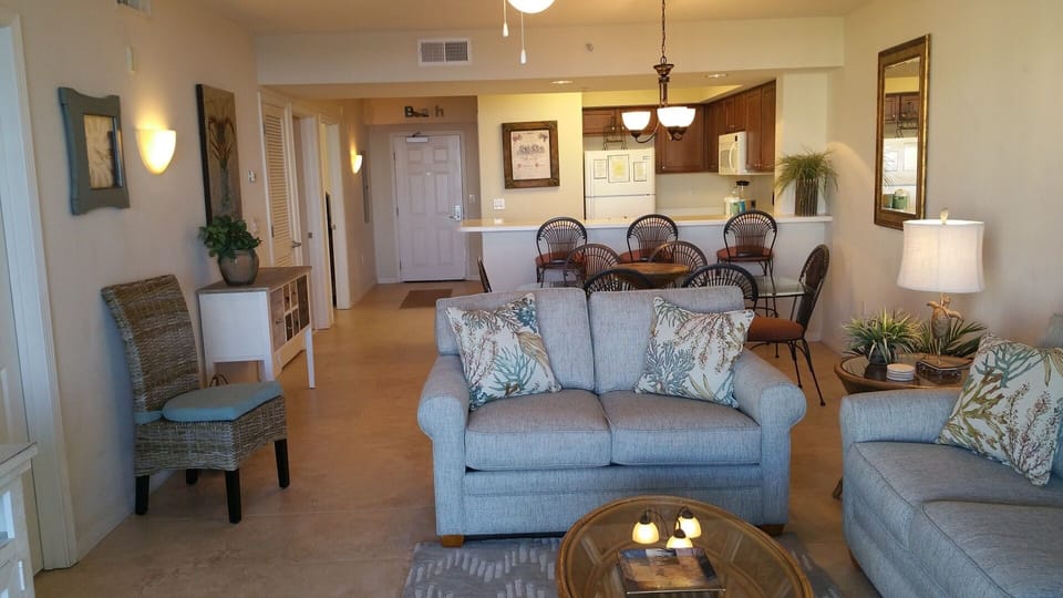 Living Area view from Balcony access