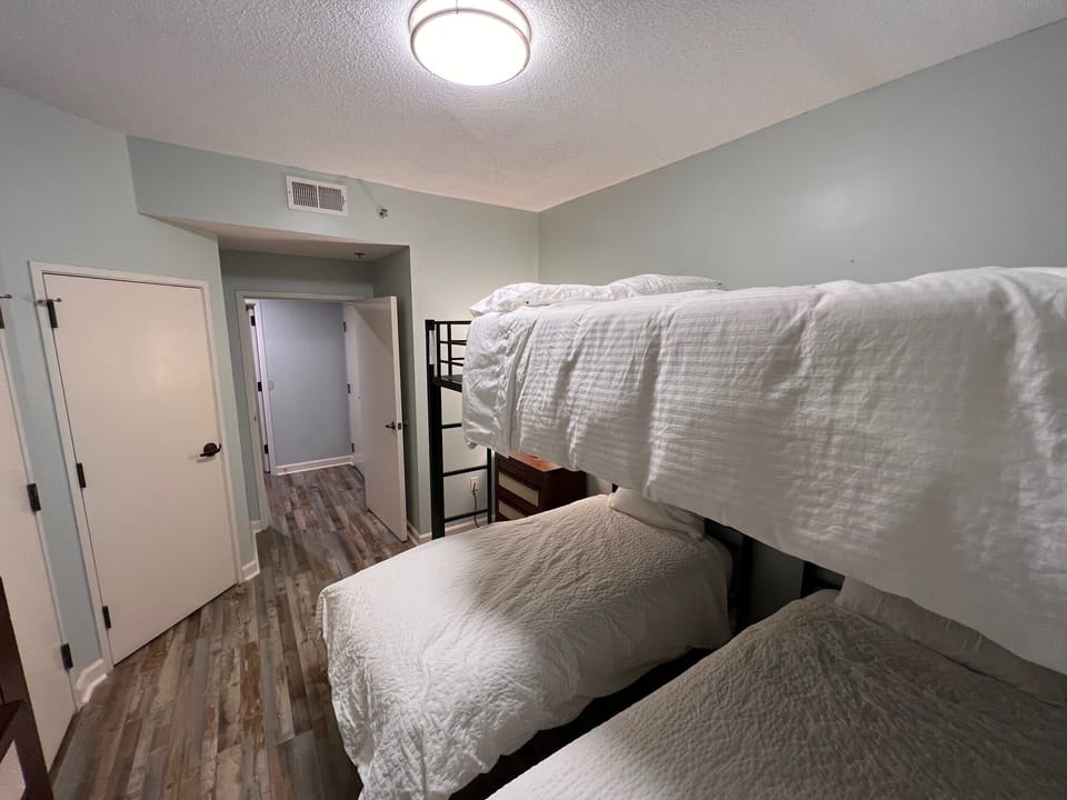 2nd bedroom with bunk bed