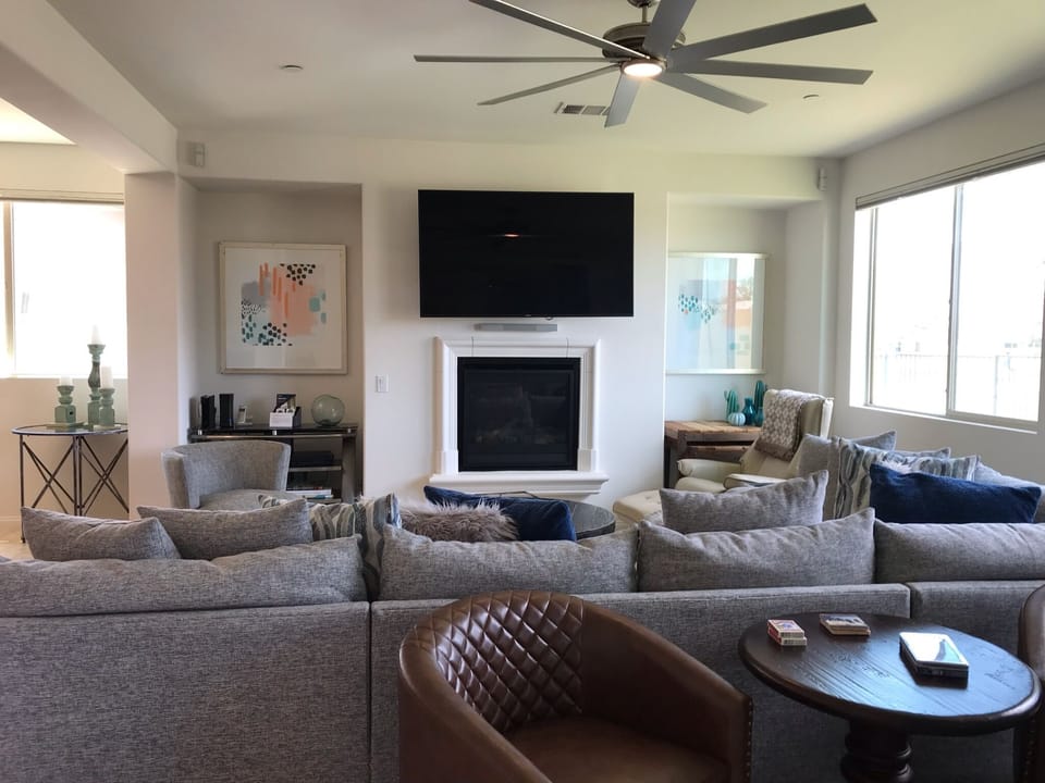 Seating area for living room.
