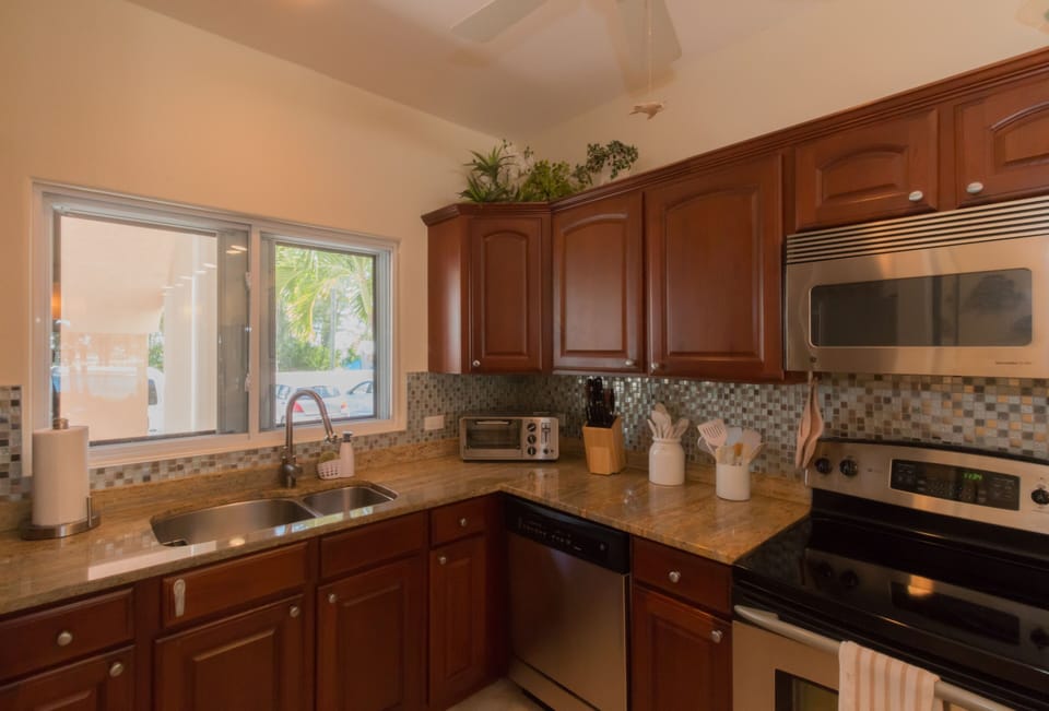 Kitchen complete with all necessities and more!