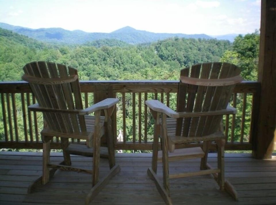 balcony view of mountains