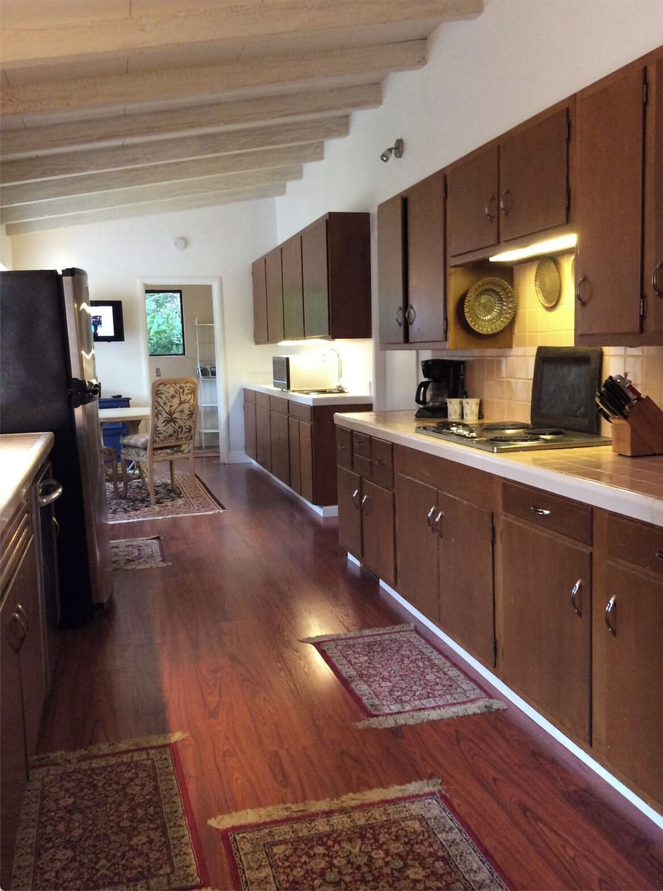 Galley Kitchen before remodel