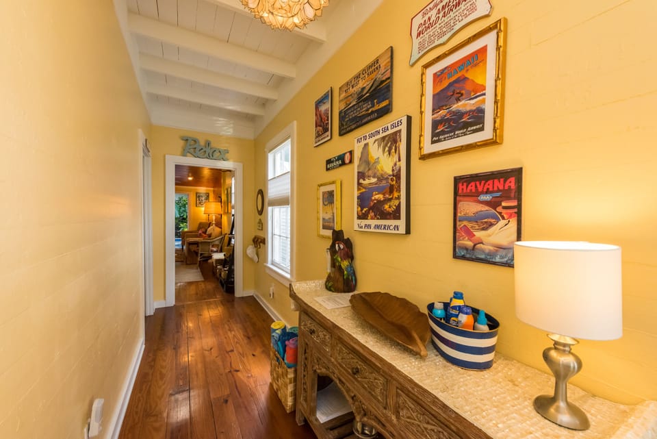 Hallway from the front door
